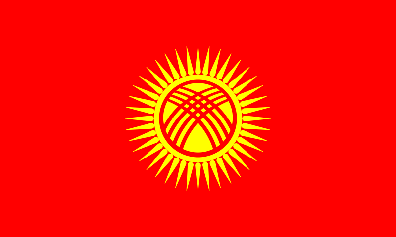 Флаг Киргизии